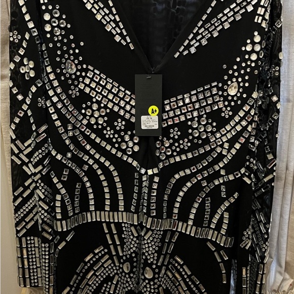 Akira absolutely beautiful rhinestone jumper set. - Picture 7 of 9